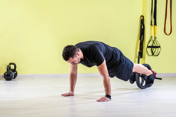 Intensiv Gym träning — Stockfoto