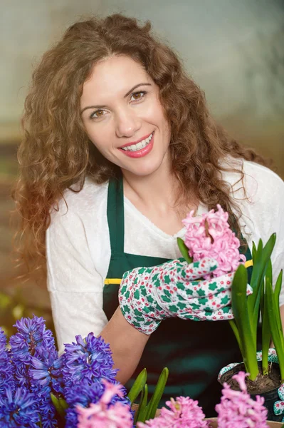 Schöne Blumen bereit für den Markt. — Stockfoto