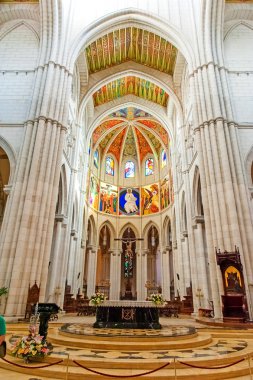 Cathedral of Saint Mary the Royal of La Almudena in Madrid