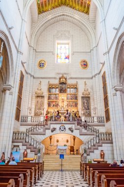 Cathedral of Saint Mary the Royal of La Almudena in Madrid