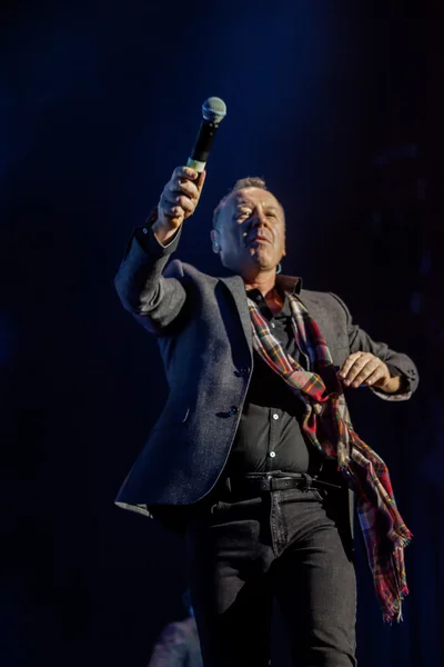 Simple Minds live at the 3 Arena — Stock Photo, Image