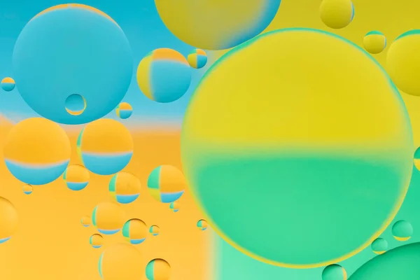 Wasserblasen Abstrakte Bunte Hintergrund — Stockfoto