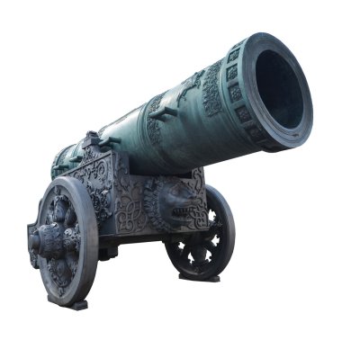 İzole Rusya'da büyük eski canon