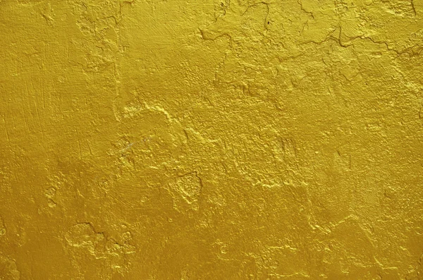 Estátua dourada pintada — Fotografia de Stock