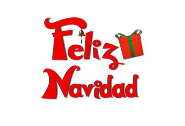 İspanyolca metin Feliz Navidad