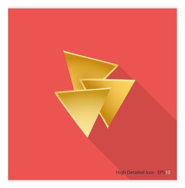 Cips yüksek Detaylı simgesi