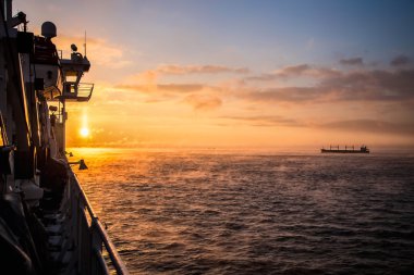 Baltık Denizi gündoğumu