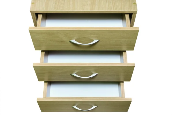 Isolate drawer open — Stock Photo, Image