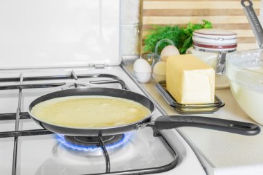 Krep kahvaltı yemek