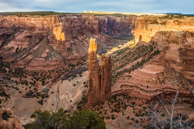 Sunset, Arizona 'daki Chelly Kanyonu Ulusal Anıtı