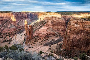 Sunset, Arizona 'daki Chelly Kanyonu Ulusal Anıtı