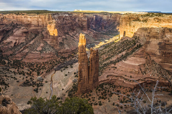 Canyon de Chelly National Monument during Sunset, Arizona