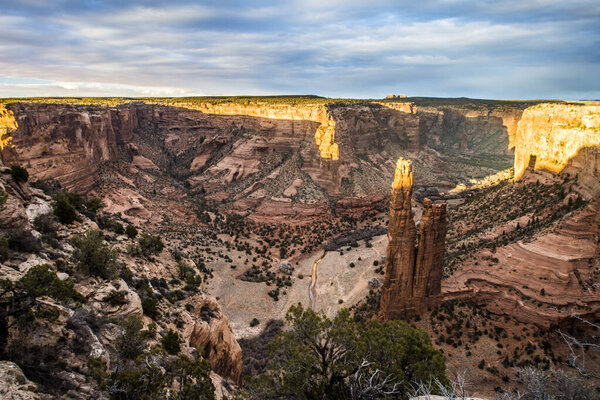 Canyon de Chelly National Monument during Sunset, Arizona