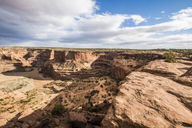 Sunset, Arizona 'daki Chelly Kanyonu Ulusal Anıtı
