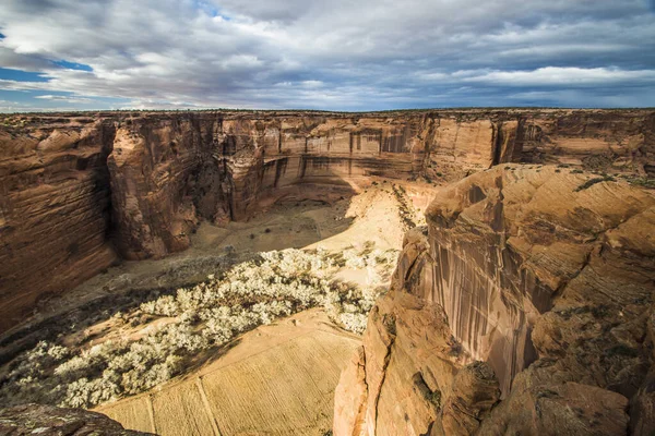 Canyon Chelly National Monument Solnedgången Arizona — Stockfoto