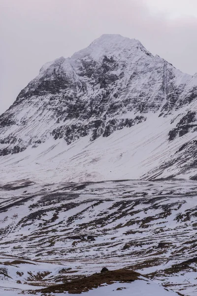 Kış Boyunca Zlanda Nın Kuzeyindeki Dağlar — Stok fotoğraf