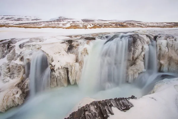 Area Del Kolugljufur Canyon Uno Dei Luoghi Più Belli Mortali — Foto Stock