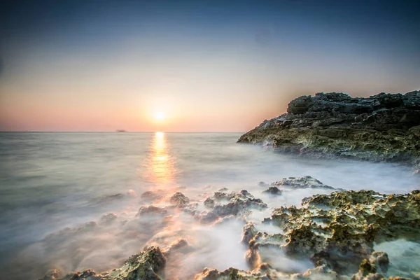 Адриатическое Море Хорватии Корчула Популярное Туристическое Направление — стоковое фото