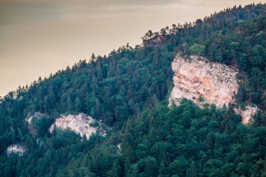 Velka fatra dağının yaz manzarası, Slovakya.