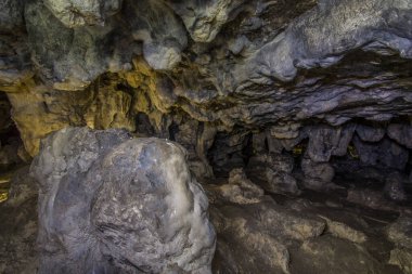Slovakya 'daki Velka Fatra Milli Parkı' ndaki Mazarna mağarası.