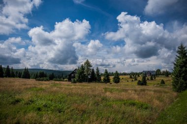 Çek Cumhuriyeti 'ndeki Jizera Dağı.