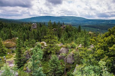 Çek Cumhuriyeti 'ndeki Jizera Dağı.