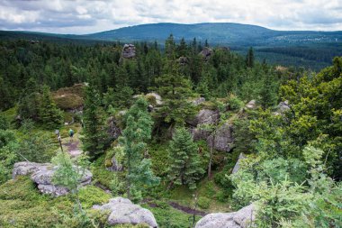 Çek Cumhuriyeti 'ndeki Jizera Dağı.