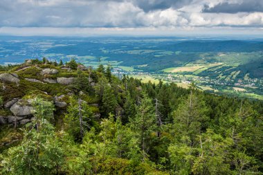 Çek Cumhuriyeti 'ndeki Jizera Dağı.
