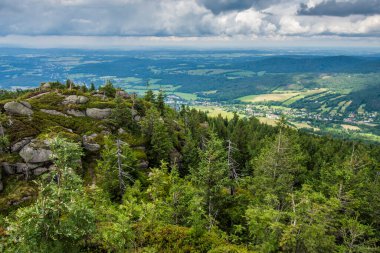 Çek Cumhuriyeti 'ndeki Jizera Dağı.