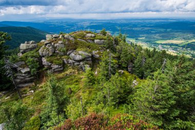 Çek Cumhuriyeti 'ndeki Jizera Dağı.