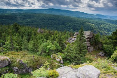 Çek Cumhuriyeti 'ndeki Jizera Dağı.