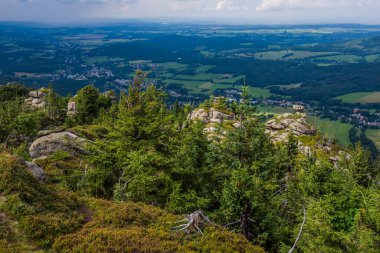 Çek Cumhuriyeti 'ndeki Jizera Dağı.