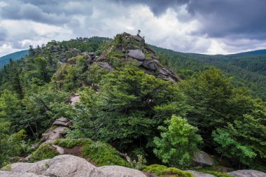 Çek Cumhuriyeti 'ndeki Jizera Dağı.