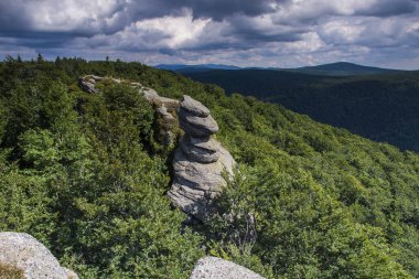 Çek Cumhuriyeti 'ndeki Jizera Dağı.