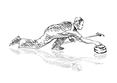 Curling oyuncu