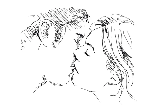 Embrasse — Image vectorielle