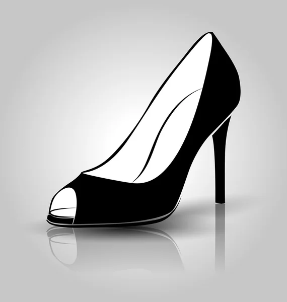 Zapato de mujer — Vector de stock