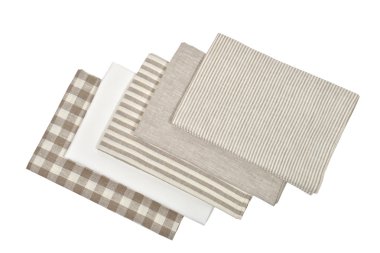 Different kitchen towels clipart