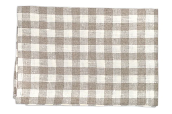 Checkered  kitchen towel — Stock Photo, Image