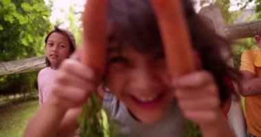 havuç ve arkadaşları ile aptallık çocuk