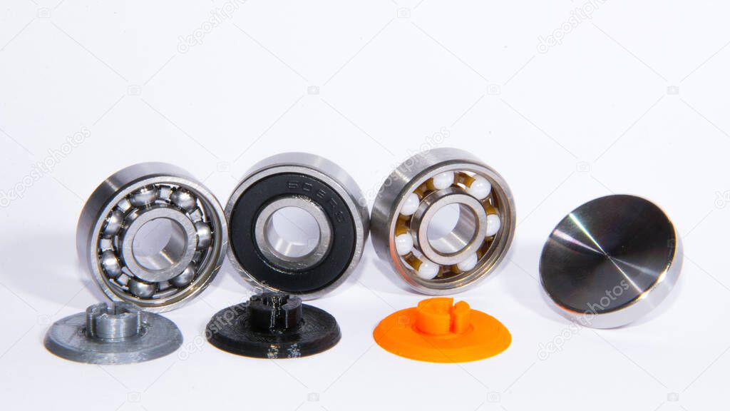 Deep groove ball metal bearings for fidget spinners - machine elements