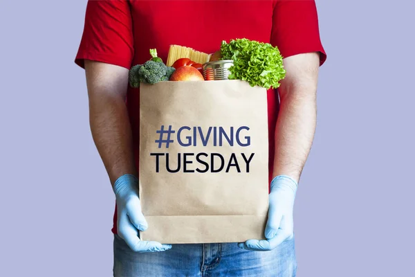 Giving tuesday concept