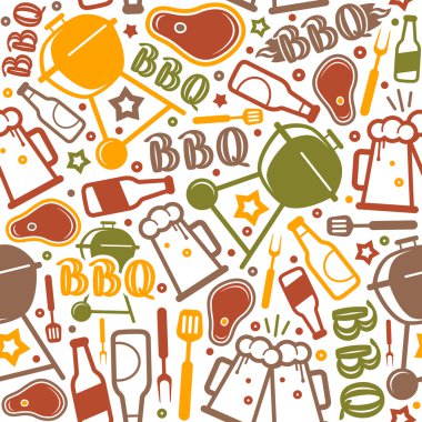 Barbekü seamless modeli