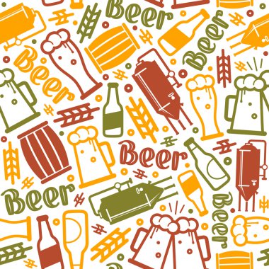 Zanaat bira bira seamless modeli