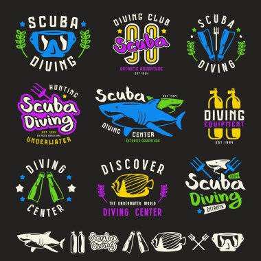Scuba diving Amblemler