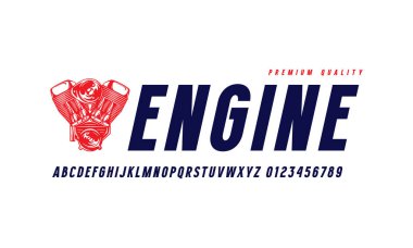 Klasik tarzda okunaksız serif yazı tipi. Logo ve etiket tasarımı için harfler ve numaralar. Beyaz arkaplanda izole