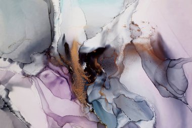 Soyut el boyası alkol mürekkebi dokusu. Tasarımınız için yaratıcı arkaplan