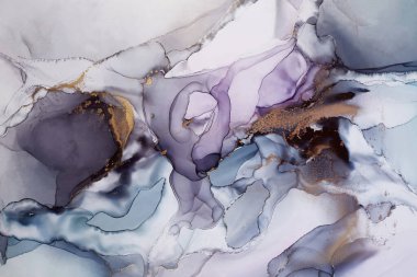 Soyut el boyası alkol mürekkebi dokusu. Tasarımınız için yaratıcı arkaplan