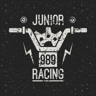 amblem motosiklet yarış junior