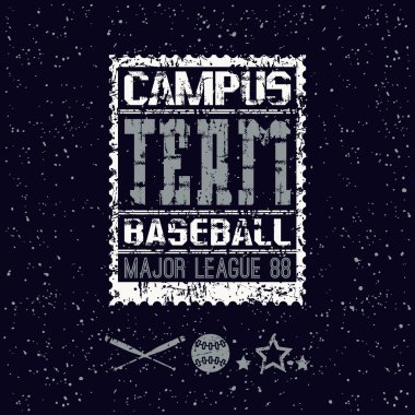 Üniversite yazdırma beyzbol takımı